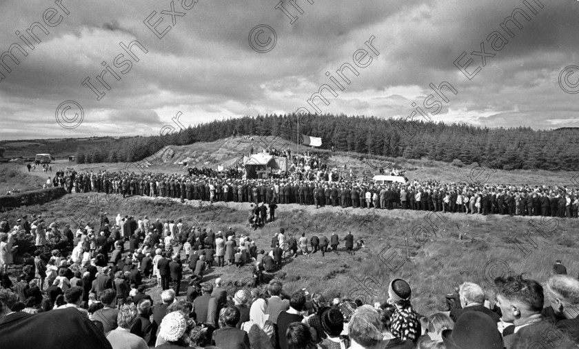 1261672 
 A view of the 50th. anniversary commemeration of the Kilmichael Ambush, Co. Cork 9/8/1970 Ref. 116-15 old black and white irish war of independence