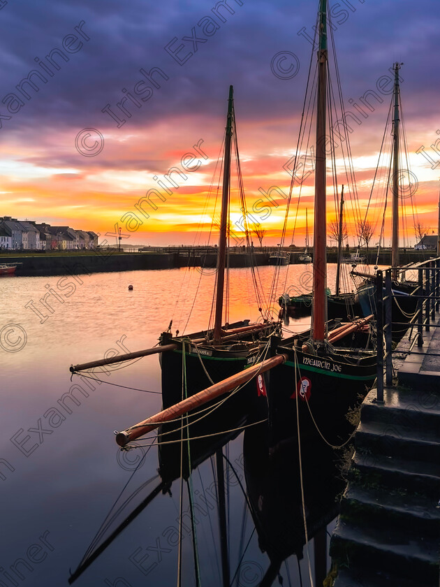 IMG 5722 
 Golden Hour at Claddagh Basin 
Galway, Ireland