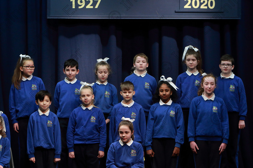 Feis10032020Tues28 
 23~30
Rushbrook NS performing The Dentist and the Crocodile by Roald Dahl.

Class:476: “The Peg O’Mahony Memorial Perpetual Cup” Choral Speaking 4thClass

Feis20: Feis Maitiú festival held in Father Mathew Hall: EEjob: 10/03/2020: Picture: Ger Bonus.