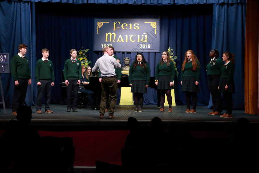 Feis08022019Fri29 
 27~29
Cashel Community School singing “Count The Stars” conducted by John Murray.

Class: 87: “The Cashs of Cork Perpetual Trophy” 19 Years and Under
Two contrasting songs.

Feis Maitiú 93rd Festival held in Fr. Matthew Hall. EEjob 08/02/2019. Picture: Gerard Bonus