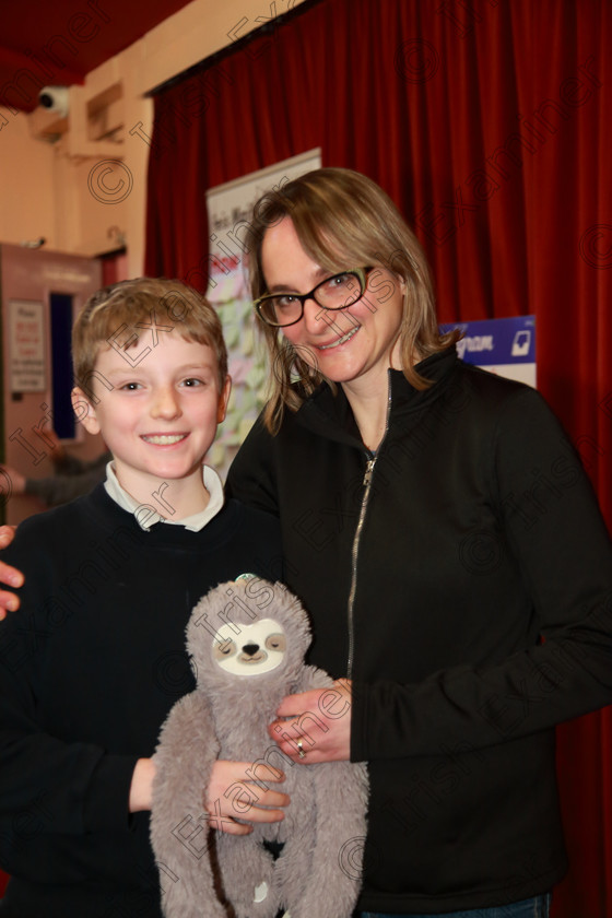 Feis05022020Wed23 
 23
First Time Performer Conor Sheehan from Limerick with his Mum Suzanne Pass and Sammie The Sloth.

Class:186: “The Annette de Foubert Memorial Perpetual Cup” Piano Solo 11 Years and Under

Feis20: Feis Maitiú festival held in Father Mathew Hall: EEjob: 05/02/2020: Picture: Ger Bonus.