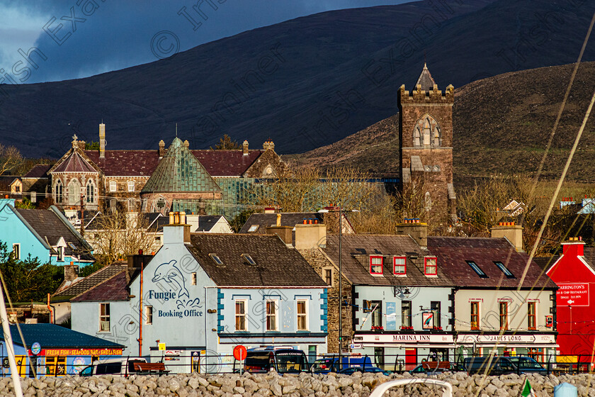 St Marys Church Dingle-telephoto-3668 
 St Mary`s Church Dingle Co Kerry taken from Dingle Marina with a long lens 
 Keywords: Dingle, Marina, church, street photography, telephoto