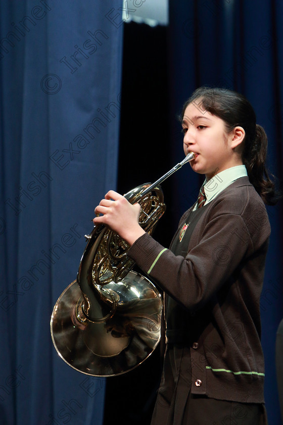 Feis28022020Fri04 
 4
Silver performance by Róisín Martin from Bishopstown playing Encore on the French Horn.

Class:205: Brass Solo 12 Years and Under

Feis20: Feis Maitiú festival held in Father Mathew Hall: EEjob: 28/02/2020: Picture: Ger Bonus.
