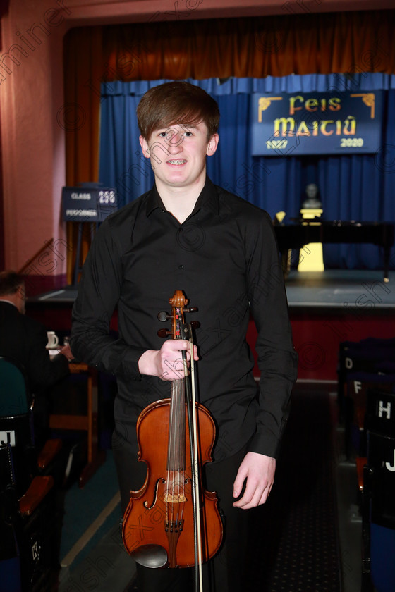 Feis06022020Thurs17 
 17
Performer Fionn Long from Turners Cross.

Class: 256: “The Moloney Perpetual Cup” Viola Concerto

Feis20: Feis Maitiú festival held in Father Mathew Hall: EEjob: 06/02/2020: Picture: Ger Bonus. 9:30am