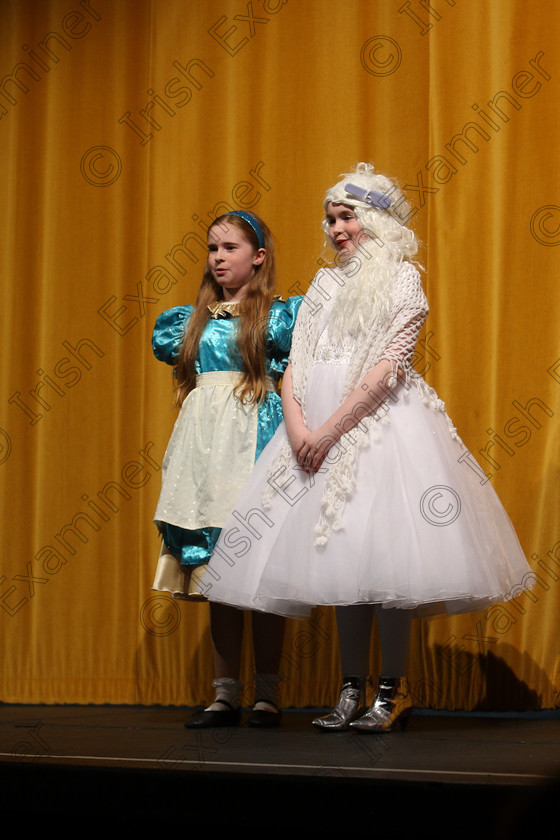 Feis24032018Sat39 
 39~41
Third Place forAisling Kelleher and Sinead O’Neill performing “Alice in Wonderland and Through The Looking Glass”.
 Speech and Drama Class: 312: Dramatic Duo 10 Years and Under Feis Maitiú 92nd Festival held in Fr. Mathew Hall. EEjob 24/03/2018 Picture: Gerard Bonus