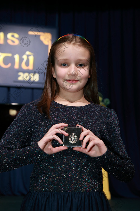 Feis05022018Mon02 
 2
Silver Medallist Clodagh Sweeney from Rochestown;
 Instrumental Music Class: 215: Woodwind Solo10 Years and Under Feis Maitiú 92nd Festival held in Fr. Matthew Hall. EEjob 05/02/2018 Picture: Gerard Bonus.