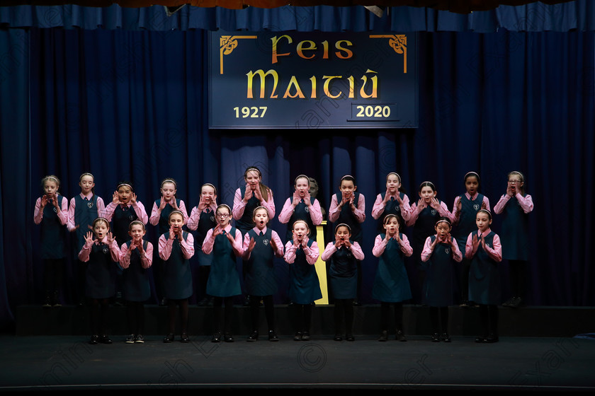 Feis10032020Tues41 
 37~42
Scoil Spioraid Naoimh Bishopstown performing Be Aware.

Class:476: “The Peg O’Mahony Memorial Perpetual Cup” Choral Speaking 4thClass

Feis20: Feis Maitiú festival held in Father Mathew Hall: EEjob: 10/03/2020: Picture: Ger Bonus.