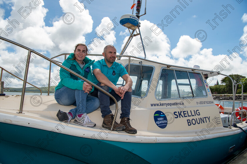 dan-aqua-6 
 Ocean Week 2022 lizabeth and Brendan Curtin of Kerry Aquaterra adventures by land & sea on the Skellig Bounty at Knightstown, Valencia Island. Picture Dan Linehan