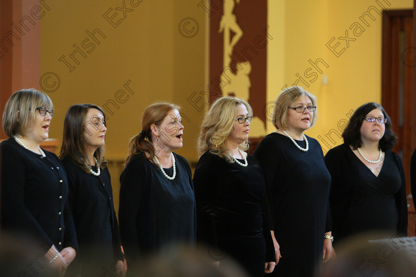 Feis04022018Sun14 
 13~16
Cor Lae Nua members conducted by Nicholas McMurry.
 Holy Trinity Capuchin Church Adult Choirs Class: 76: “The Wm. Egan Perpetual Cup” Adult Sacred Choral Group or Choir Feis Maitiú 92nd Festival held in Fr. Matthew Hall. EEjob 02/02/2018 Picture: Gerard Bonus.