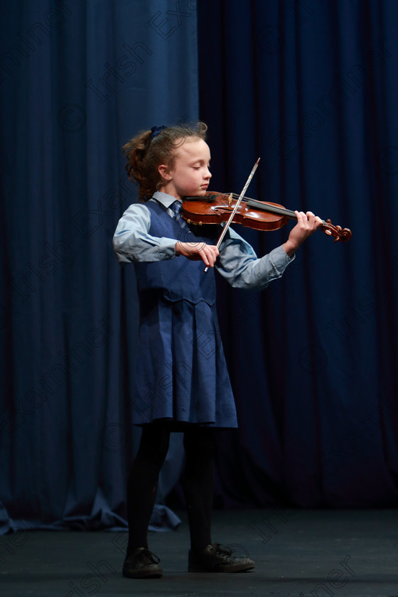 Feis03022020Mon15 
 15 
Caoimhe Murphy from Blackrock performing.

Class :241: Violin Solo10Years and Under Mozart – Lied No.4 from ’The Young Violinist’s Repertoire

Feis20: Feis Maitiú festival held in Father Mathew Hall: EEjob: 03/02/2020: Picture: Ger Bonus.