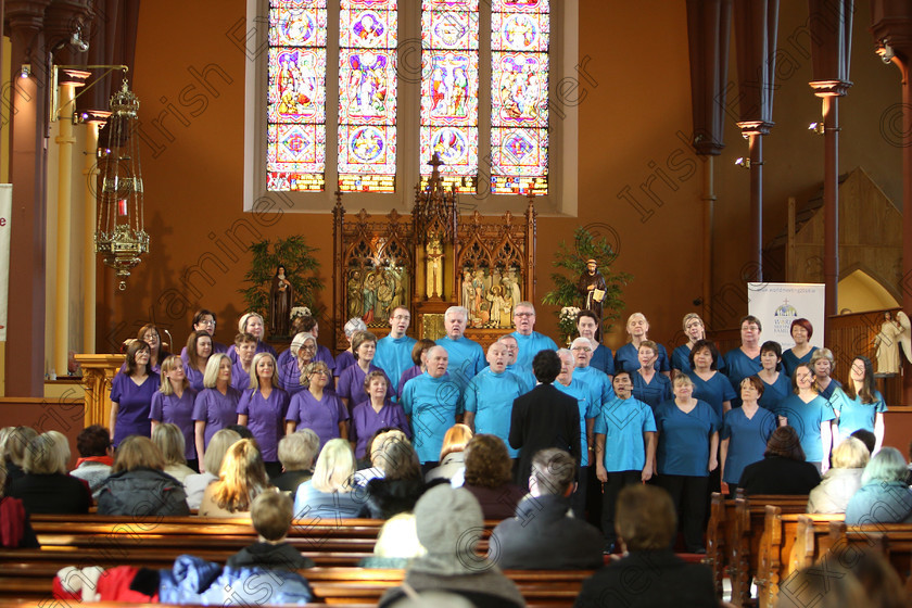 Feis04022018Sun51 
 49~57
Scrubs Choir conducted by Patrick Dalton.
 Holy Trinity Capuchin Church Adult Choirs Class: 78: “The Lynch Memorial Perpetual Cup” Adult Vocal Choirs Two Contrasting Songs Feis Maitiú 92nd Festival held in Fr. Matthew Hall. EEjob 02/02/2018 Picture: Gerard Bonus.