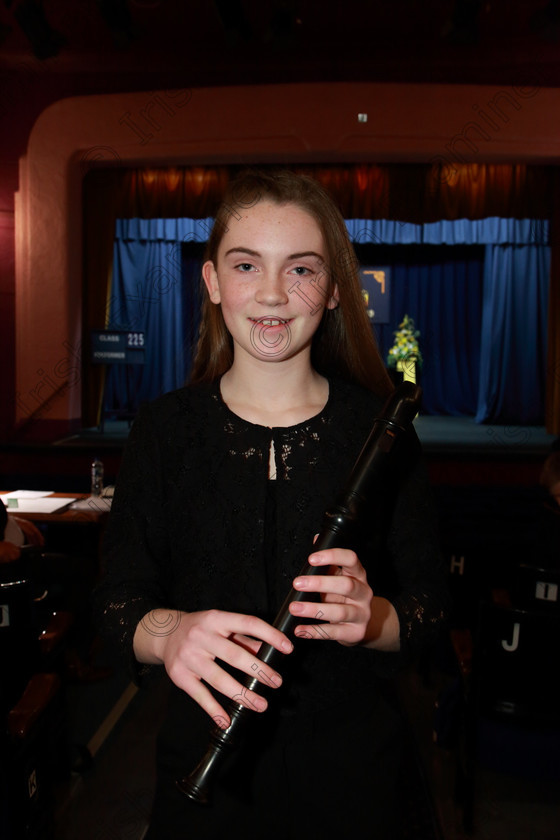 Feis08022019Fri09 
 9
Performer Ríona Barry Smith from Ovens.

Class: 222: Recorders Solo 16 Years and Under Programme not to exceed 8 minutes.

Feis Maitiú 93rd Festival held in Fr. Matthew Hall. EEjob 08/02/2019. Picture: Gerard Bonus