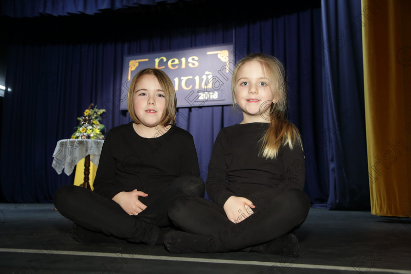 Feis20032018Tue60 
 60
Lucy and Emma McCarthy Timoleague.
 Speech and Drama Class: 469: “The Thomas O’Connell Memorial Perpetual Cup” Group Mime 9 Years and Under Feis Maitiú 92nd Festival held in Fr. Mathew Hall. EEjob 20/03/2018 Picture: Gerard Bonus.