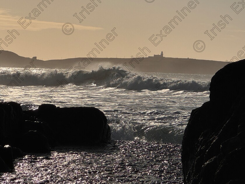 IMG 3704 
 Waves crashing under Galley head. 
*Long Strand Co. cork