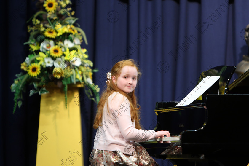 Feis02022018Fri11 
 11
Mia Tobin performing.
 Instrumental Music Class: 187: Piano Solo 9 Years and Under –Confined Feis Maitiú 92nd Festival held in Fr. Matthew Hall. EEjob 02/02/2018 Picture: Gerard Bonus.