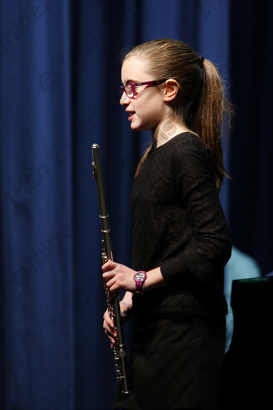 Feis30012018Tueo04 
 4
Aisling Kelleher performing.
 EEjob 30/01/2018 
Feis Maitiú 92nd Festival held in Fr. Matthew Hall 
Picture: Gerard Bonus

Instrumental Music. 
Class: 214: “The Casey Perpetual Cup” Woodwind Solo12 years and Under.