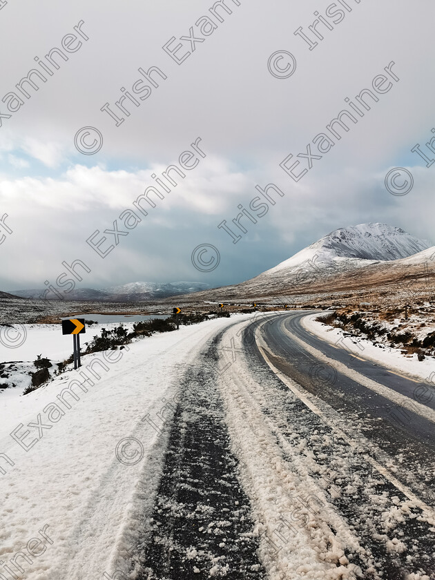 IMG 20220107 123230 
 Snow covered Errigal in Co. Donegal this year. First snowfall of 2022.