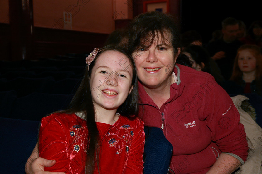 Feis12032018Mon04 
 4
Performer Grace O’Toole from Douglas with her mum Kathleen.
 Speech and Drama Class: 365: Solo Verse Speaking Girls 10 Years and Under Section 4 Feis Maitiú 92nd Festival held in Fr. Mathew Hall. EEjob 12/03/2018 Picture: Gerard Bonus