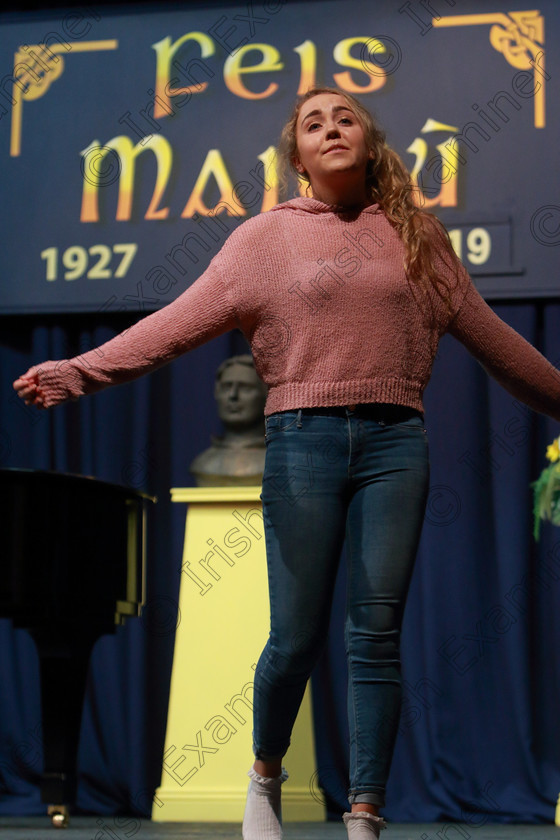 Feis05032019Tue64 
 62~64
Cup Winner: Sadhbh Treacy from Clonmel singing “Somewhere” from West Side Story and “I’m A Part of That” from The Last Five Years.

Class: 23: “The London College of Music and Media Perpetual Trophy”
Musical Theatre Over 16Years Two songs from set Musicals.

Feis Maitiú 93rd Festival held in Fr. Mathew Hall. EEjob 05/03/2019. Picture: Gerard Bonus