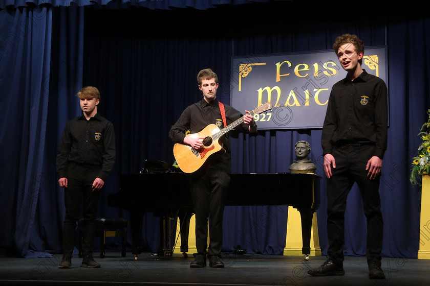 Feis05032018Mon60 
 59~60
Duo Andy McManagan and Liam Hurley with Accompanist Rob Keating performing “More Than Words”.
 Singing and School Choirs Class: 95: Vocal Duets 18 Years and Under –Confined Feis Maitiú 92nd Festival held in Fr. Mathew Hall. EEjob 05/03/2018 Picture: Gerard Bonus