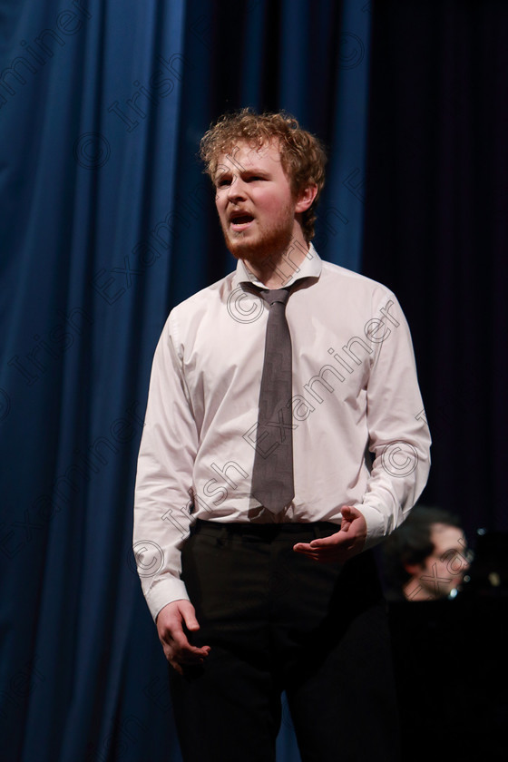 Feis05032019Tue56 
 54~55
Commended Colm Brennan from Claonakilty singing “If I Were A Rich Man” from Fiddler on The Roof and “Inútl”.

Class: 23: “The London College of Music and Media Perpetual Trophy”
Musical Theatre Over 16Years Two songs from set Musicals.

Feis Maitiú 93rd Festival held in Fr. Mathew Hall. EEjob 05/03/2019. Picture: Gerard Bonus