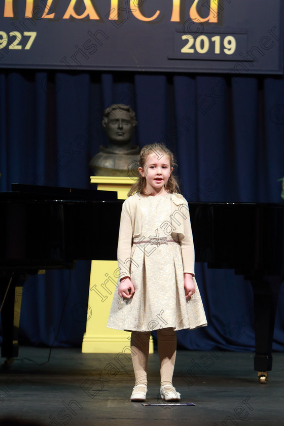 Feis26022019Tue03 
 3
Emily Lynch from Glanmire singing a Winning Song.

Class: 56: 7 Years and Under arr. Herbert Hughes –Little Boats (Boosey and Hawkes 20th Century Collection).

Feis Maitiú 93rd Festival held in Fr. Mathew Hall. EEjob 26/02/2019. Picture: Gerard Bonus