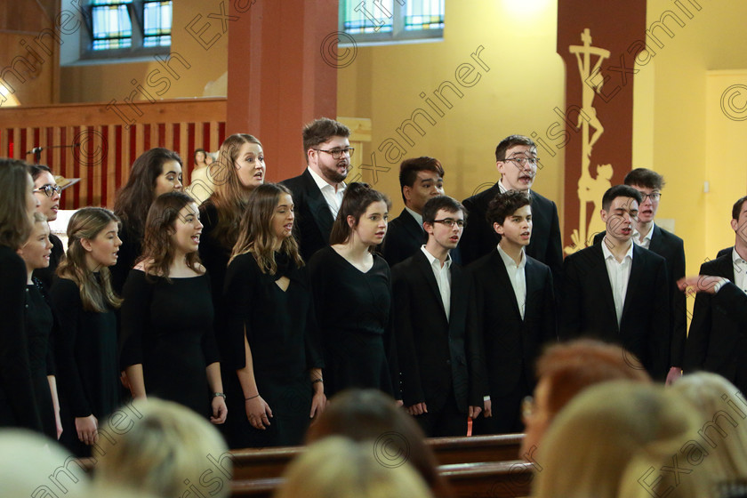 Feis0302109Sun55 
 53~56
UCC Singers.

Class: 78: “The Lynch Memorial Perpetual Cup” Adult Vocal Choirs Two Contrasting Songs.

Feis Maitiú 93rd Festival held in Fr. Matthew Hall. EEjob 03/02/2019. Picture: Gerard Bonus.