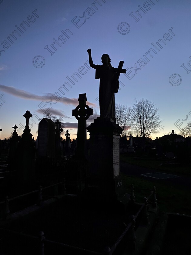 Photo comp1 
 Dusk at my local cemetery, Glasheen, Cork