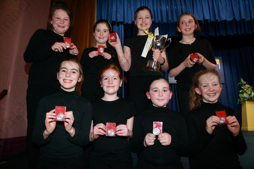 Feis23022018Fri95 
 95
Cup Winner and Silver Medallists Ellis Stage School Timoleague for their performance of “The Circus”.
 Speech and Drama Class: 468 “The Ide McSweeney Perpetual Cup” Group Mime 11 Years and Under Feis Maitiú 92nd Festival held in Fr. Mathew Hall. EEjob 23/02/2018 Picture: Gerard Bonus.