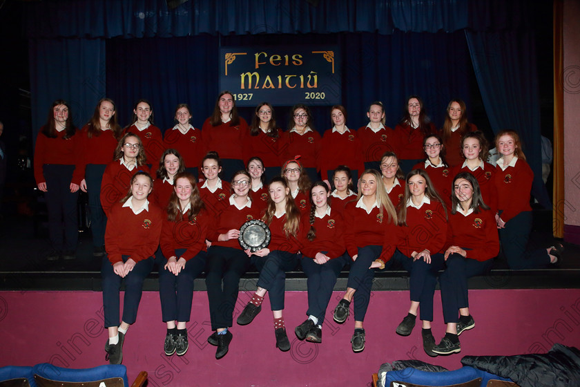 Feis26022020Wed57 
 57
Loreto Secondary Junior Choir sang For The Beauty of The Earth

Class:82: “The Echo Perpetual Shield” Part Choirs 15 Years and Under

Feis20: Feis Maitiú festival held in Father Mathew Hall: EEjob: 26/02/2020: Picture: Ger Bonus.