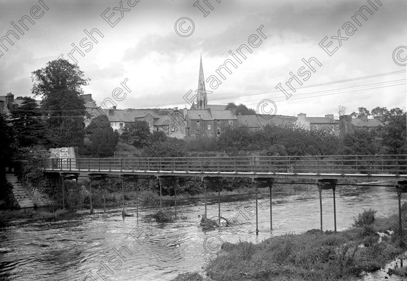 Now-and-Than-Bandon-03 
 For 'READY FOR TARK'
View at Bandon, Co. Cork in 1934 Ref. 806B Old black and white towns bridges