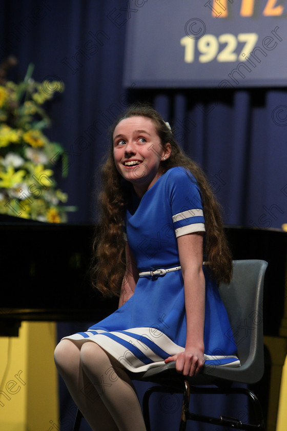 Feis08032018Thu03 
 3
Isobel Hynes performing “If My Friends Could See Me Now” from True Charity 
 Singing and School Choirs Class: 112: “The C.A.D.A. Perpetual Trophy” Solo Action Song 14 Years and Under Section 2 Feis Maitiú 92nd Festival held in Fr. Mathew Hall. EEjob 06/03/2018 Picture: Gerard Bonus.