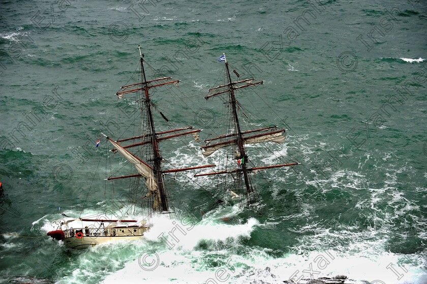 Astrid-ship-18 
 XXjob 24/07/2013 NEWS The Dutch training ship Astrid on the Rocks near the entrance to Oysterhaven Harbour.
Picture: Denis Scannell