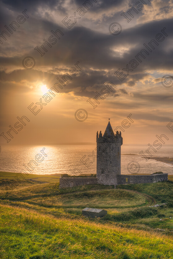 Kilanowski-Doonagore-Castle-co-Clare 
 Breaking the light - Doonagore Castle, Co Clare.