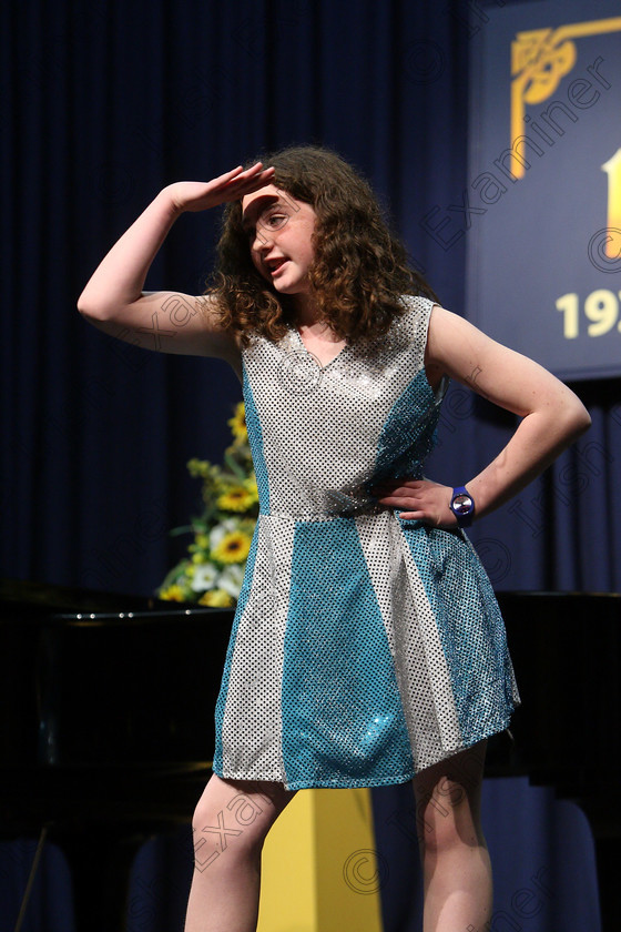 Feis06032018Tue03 
 3
Kathryn Walsh performing “What I’ve Been Looking For”.
 Singing and School Choirs Class: 113: “The Edna McBirney Memorial Perpetual Award” Solo Action Song 12 Years and Under Section 2 Feis Maitiú 92nd Festival held in Fr. Mathew Hall. EEjob 06/03/2018 Picture: Gerard Bonus.