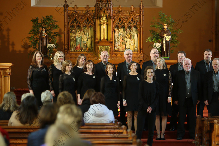 Feis04022018Sun66 
 63~70
Douglas Harmonia performing.
 Holy Trinity Capuchin Church Adult Choirs Class: 78: “The Lynch Memorial Perpetual Cup” Adult Vocal Choirs Two Contrasting Songs Feis Maitiú 92nd Festival held in Fr. Matthew Hall. EEjob 02/02/2018 Picture: Gerard Bonus.